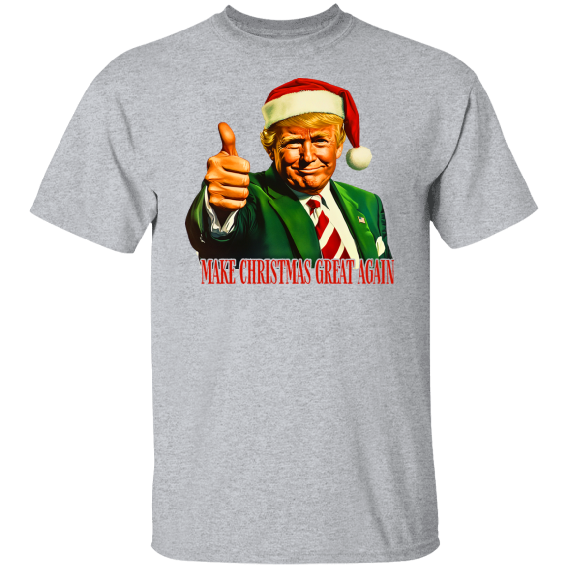 Make Christmas Great Again With Trump Shirt HA75 63657