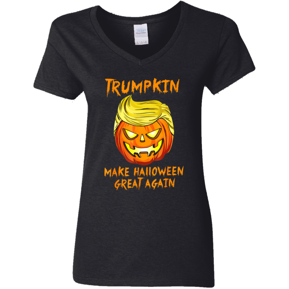 Trumpkin Make Halloween Great Again Trump 2024 Shirt HA75 63408