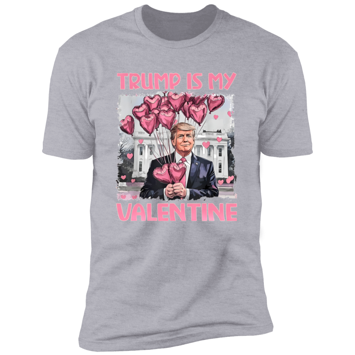 Trump Is My Valentine Bright Shirt For Trump Supporters HA75 64312