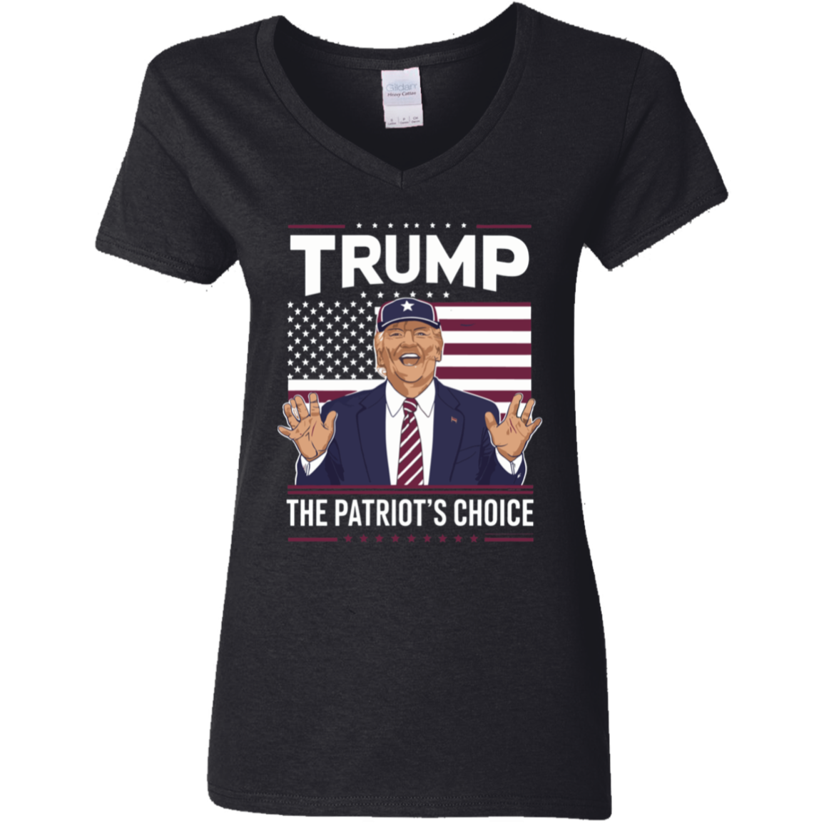 Trump The Patriot's Choice Dark Shirt HA75 62720