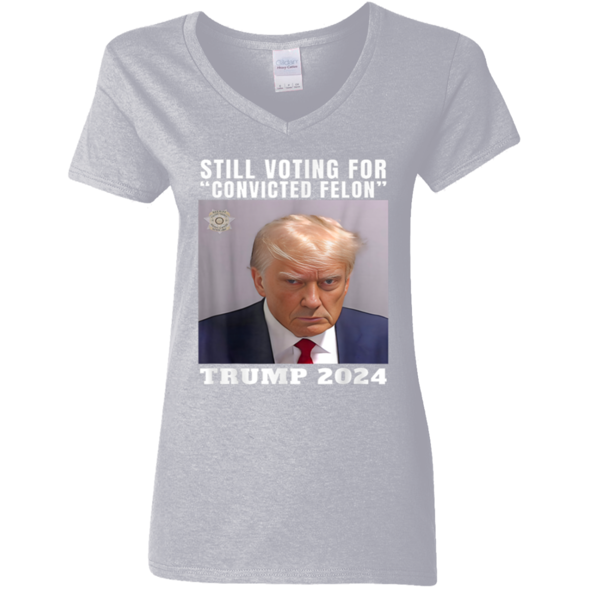 Still Voting for Convicted Felon Trump 2024 Shirt TH10 62695