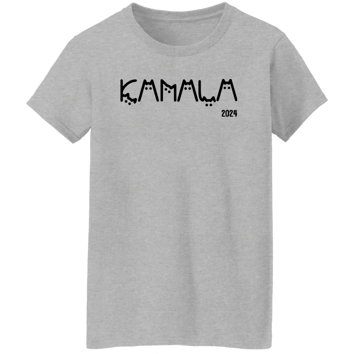 Kamala Cat - Childless Cat Ladies For Kamala Bright Shirt HA75 63362