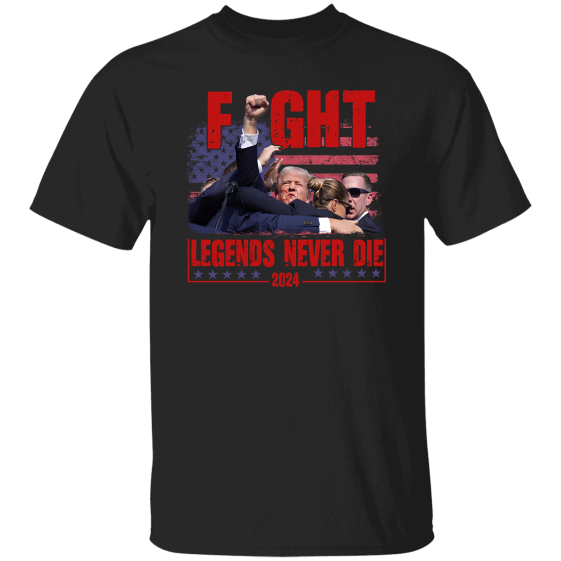 Trump F**ht - Legends Never D** 2024 Shirt HA75 63126