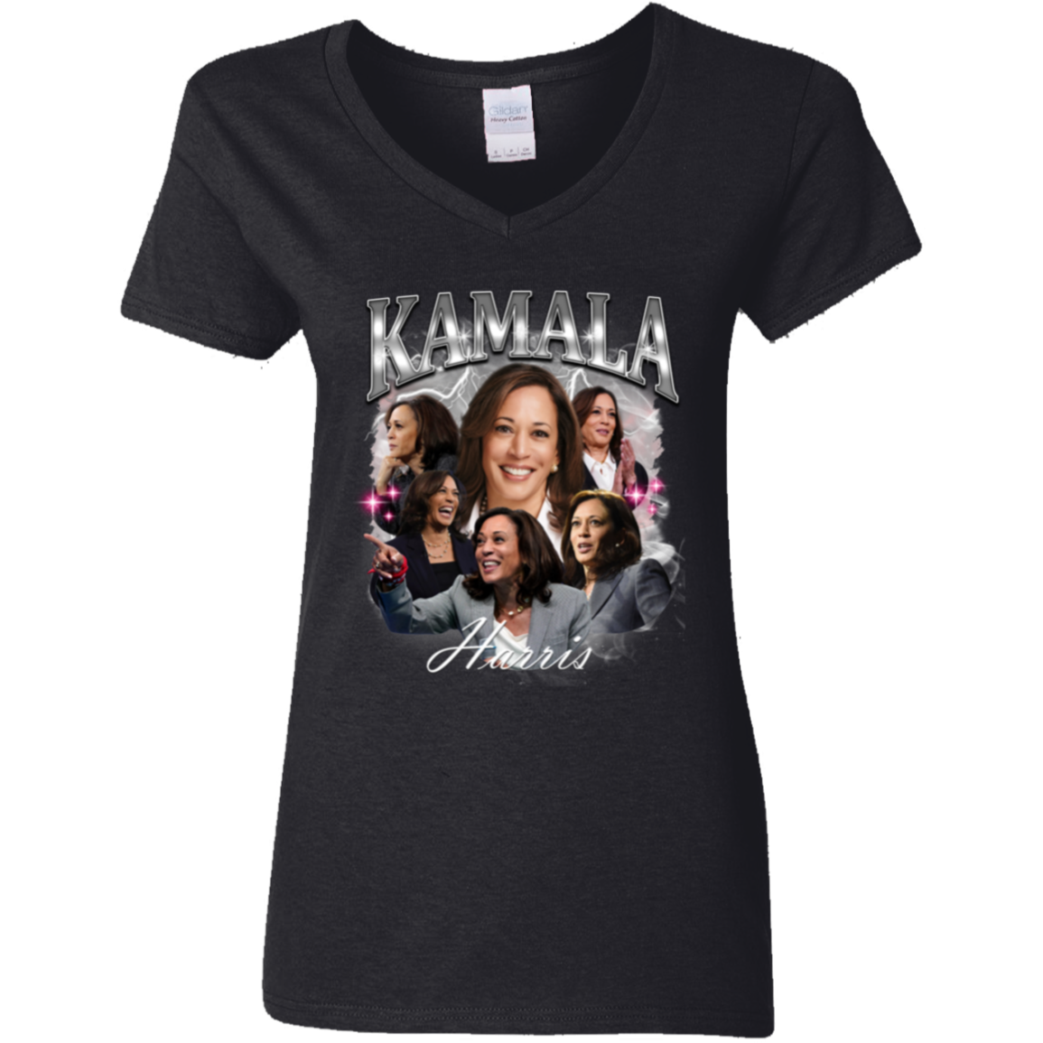 Kamala Harris Vintage Photo Retro 90s Shirt HA75 63508