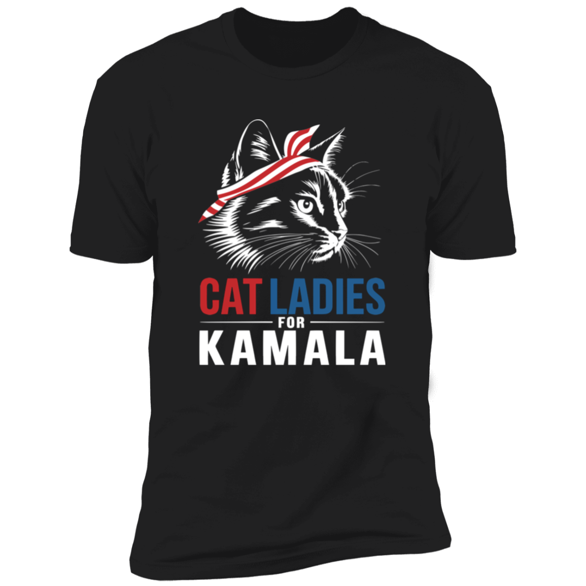 Cat Ladies For Kamala Shirt | Kamala Harris 2024 Shirt HA75 63576