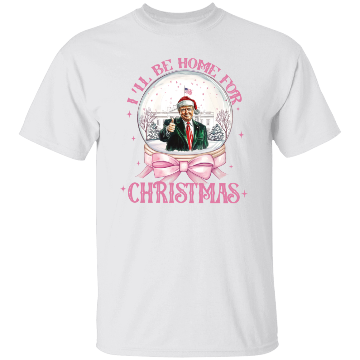I'll Be Home For Christmas Donald Trump Shirt HA75 63646