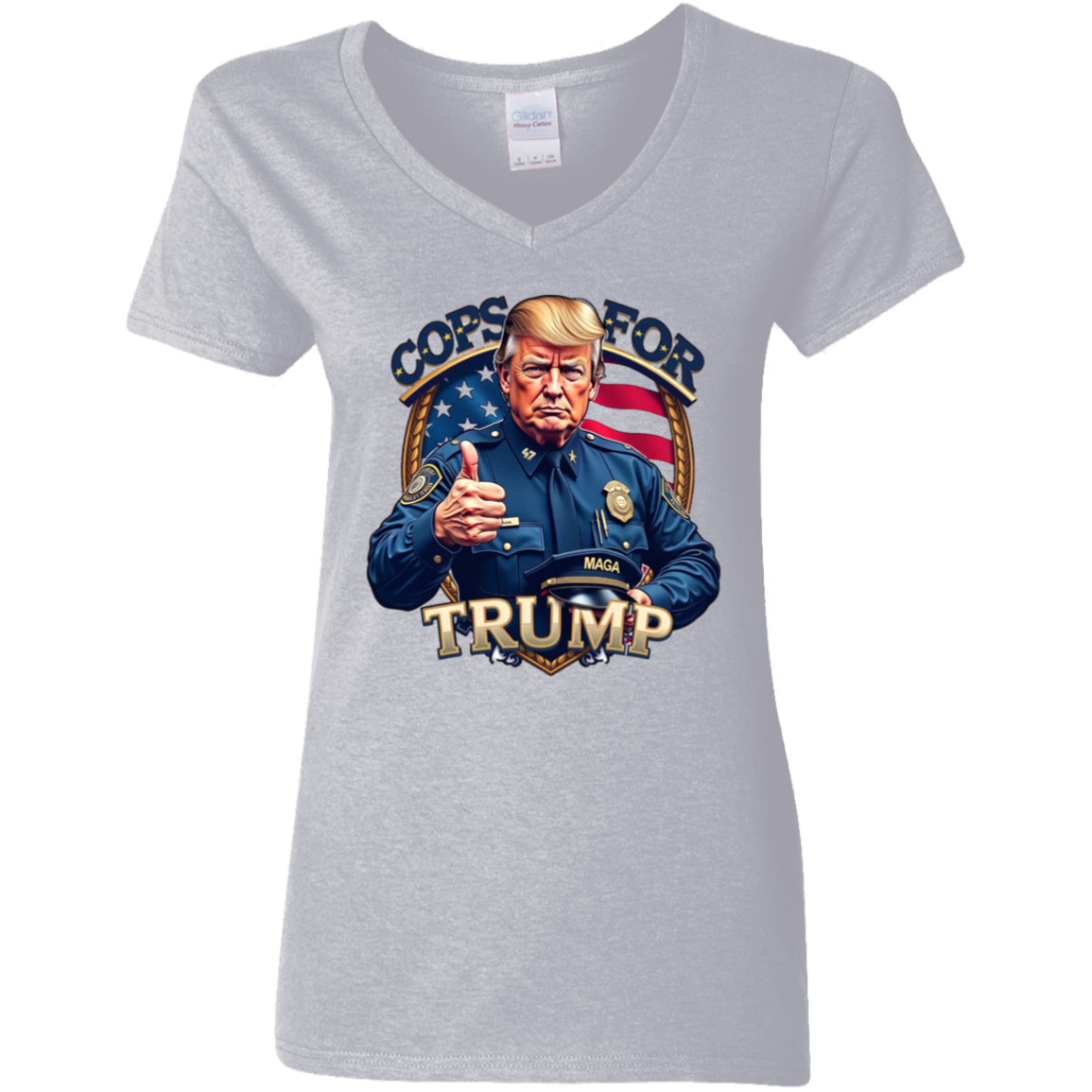Cops For Trump MAGA Bright Shirt HO82 65700