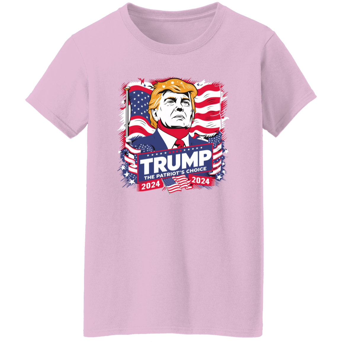 Trump 2024 - The Patriot's Choice Bright Shirt HA75 62746