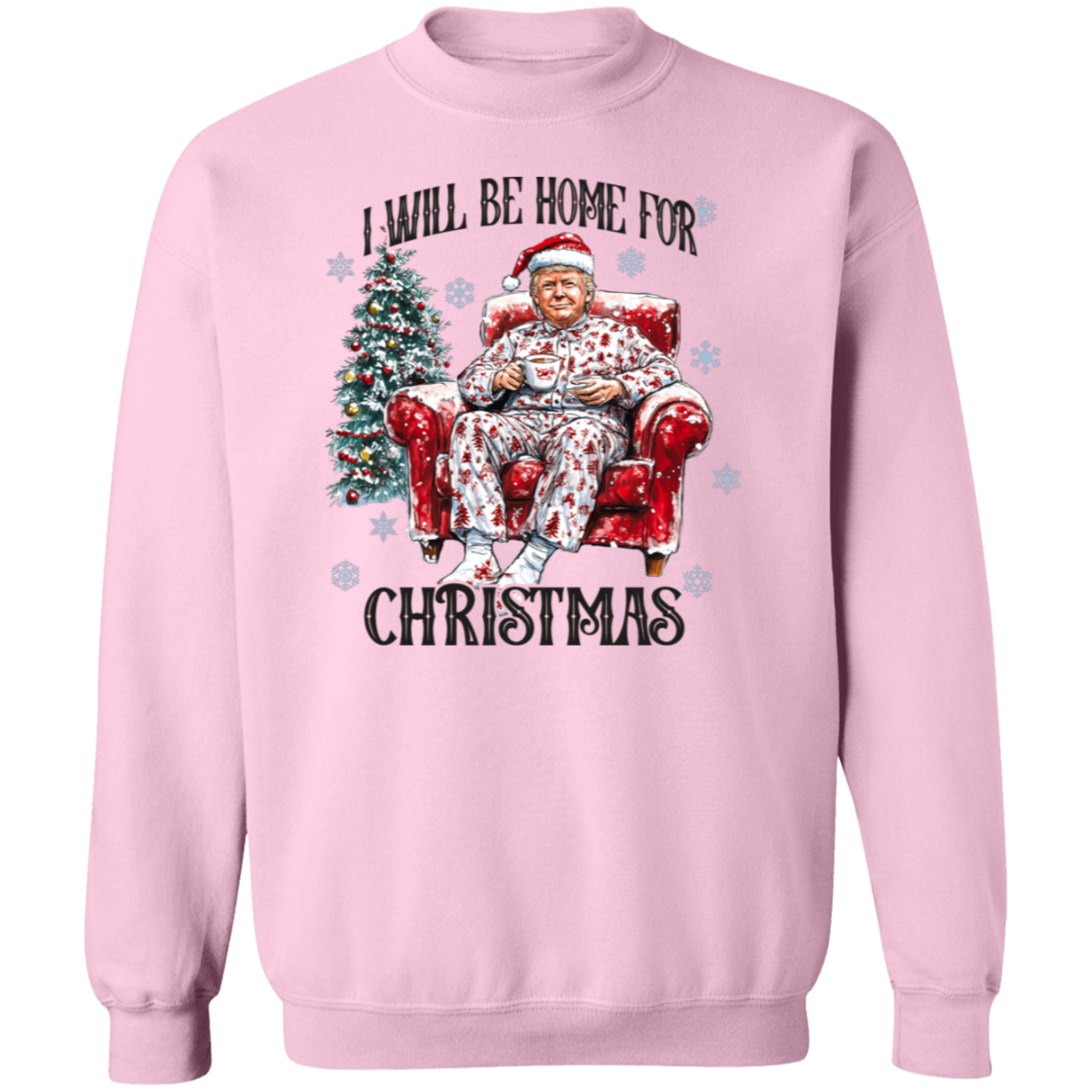 I’ll Be Home for Christmas Trump Shirt – Perfect Festive Gift HO82 63705