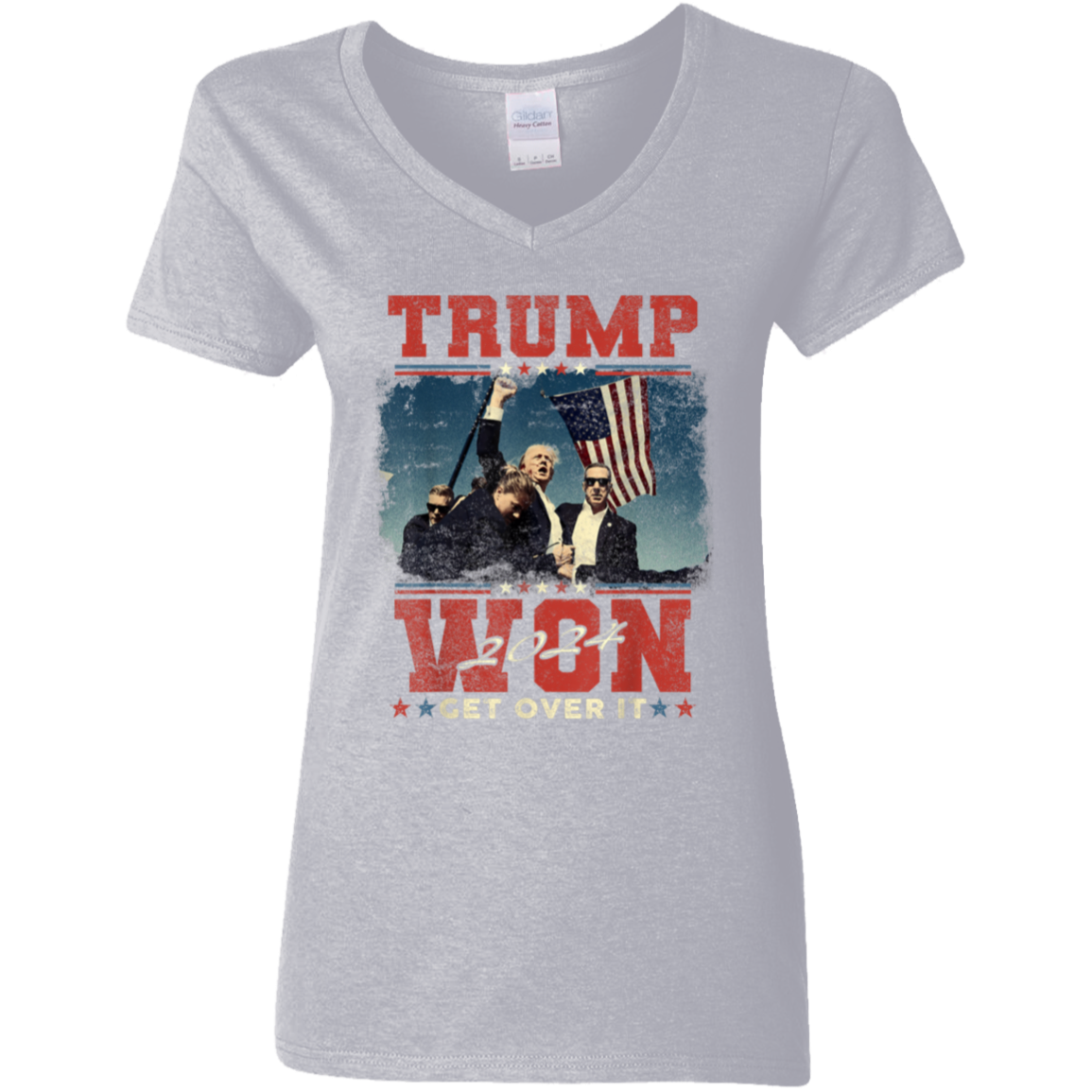 Trump Won President 2024 Dark Shirt HO82 65178