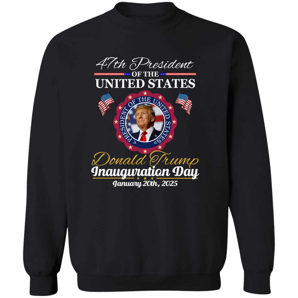 Donald Trump Presidential Inauguration Day 2025 Dark Shirt HA75 67120