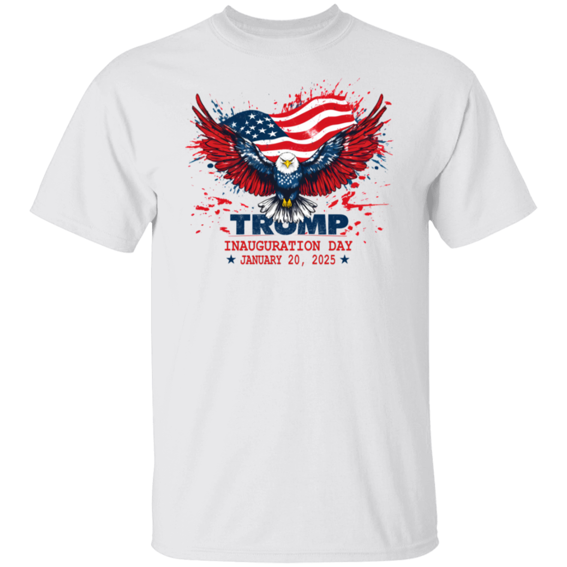 Trump MAGA Patriotic Eagle Inauguration Day Bright Shirt LM32 65225