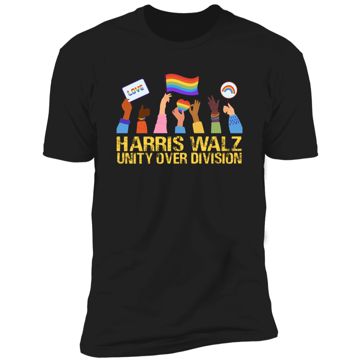 Harris Walz Unity Over Division Election 2024 Shirt HA75 63450