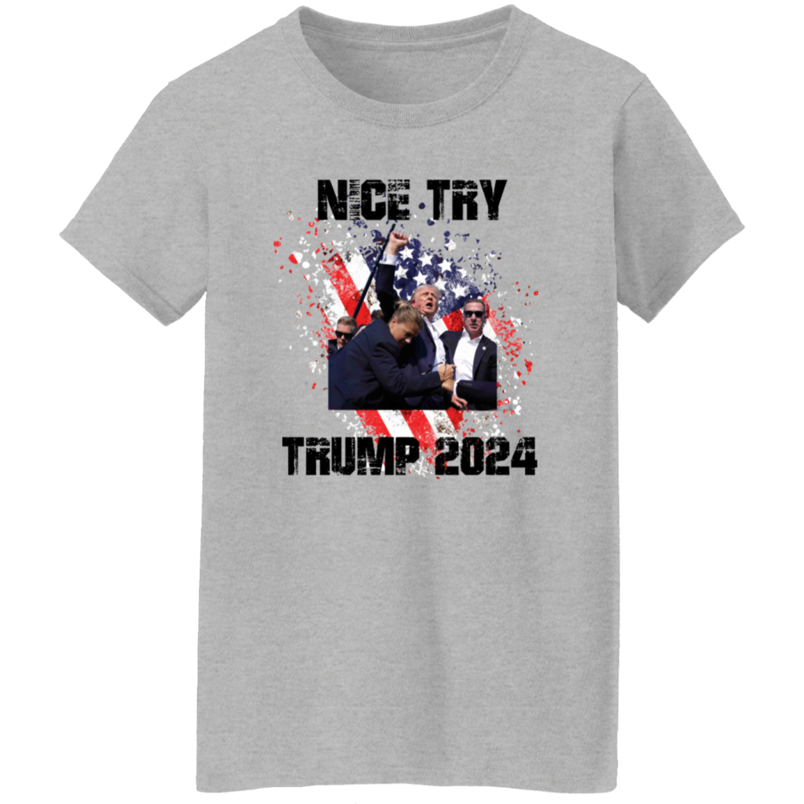 Nice Try Trump 2024 Shirt DM01 63103