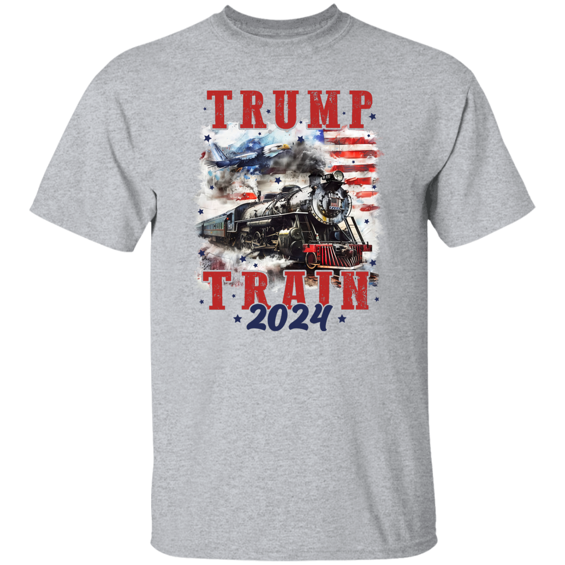 Trump Train 2024 President Trump Bright Shirt N304 HA75 62924