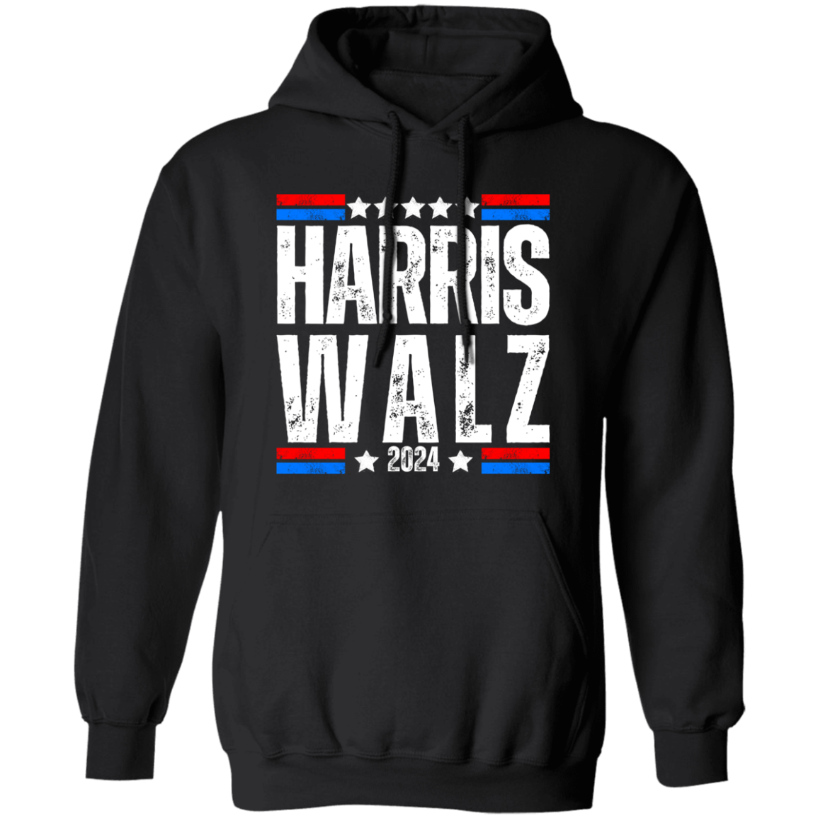 Harris Walz President 2024 Dark Shirt HO82 65154
