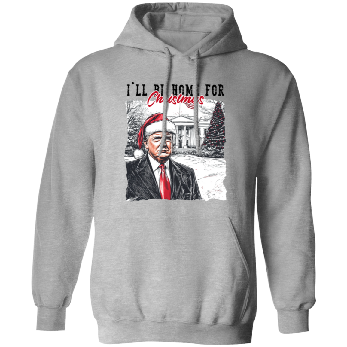 I'll Be Home For Christmas Donald Trump Shirt HA75 63640