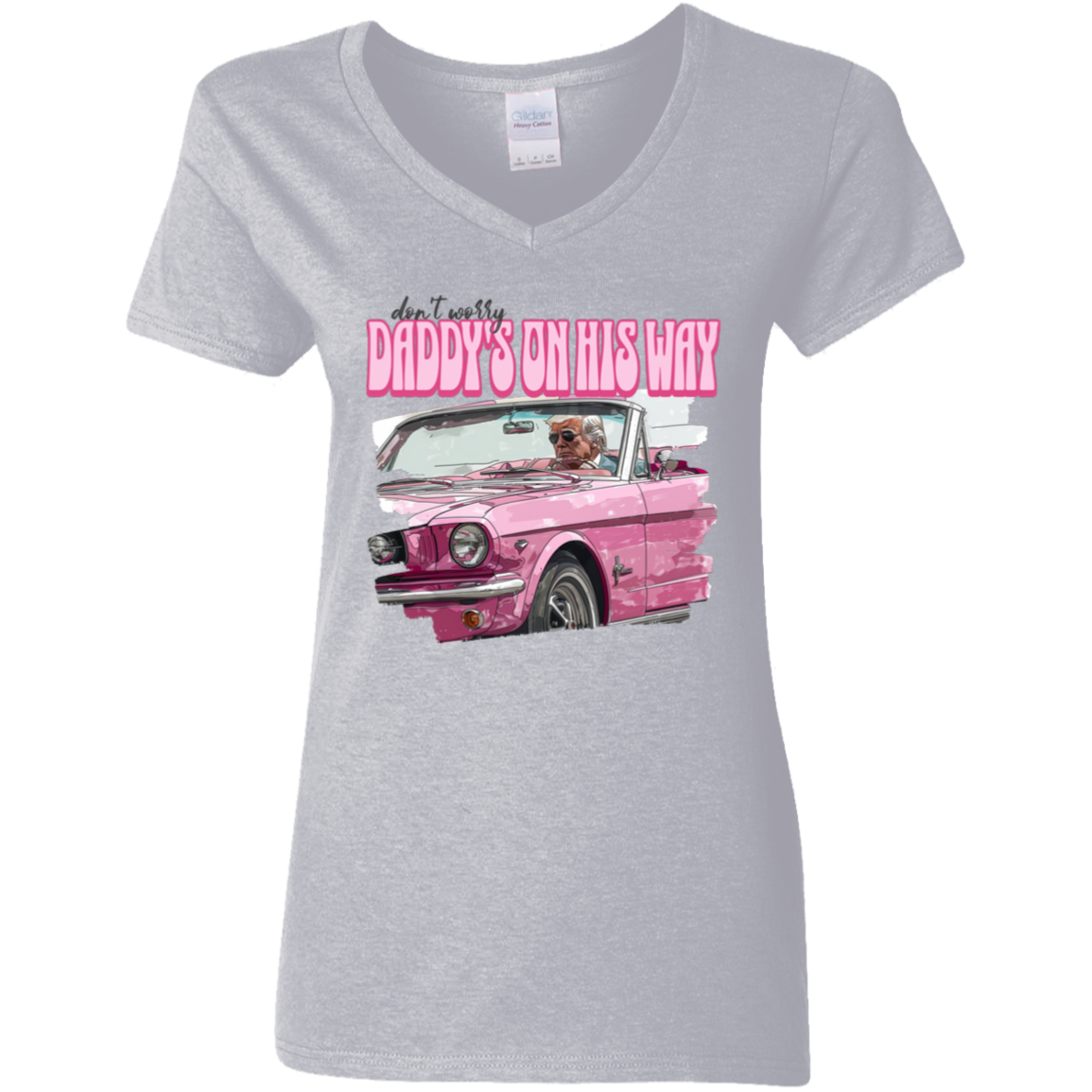 Don't Worry Daddy's On His Way Shirt DM01 62517