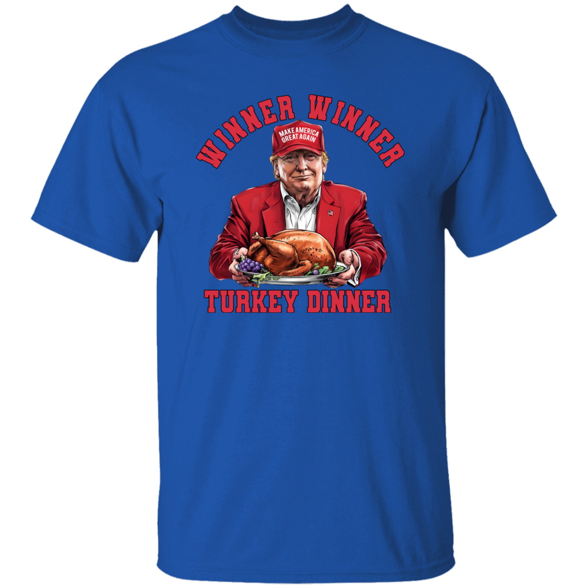 Winner Winner Turkey Dinner Dark Shirt Funny Gift For Trump Lovers HO82 67110