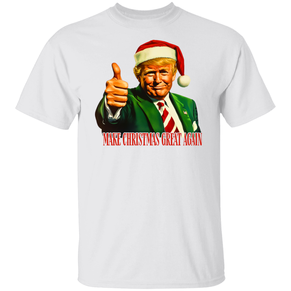 Make Christmas Great Again With Trump Shirt HA75 63657