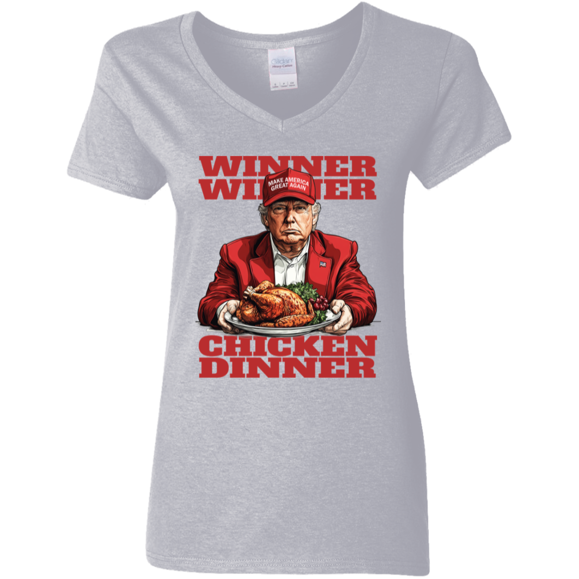 Trump Winner Chicken Dinner Bright Shirt LM32 63891