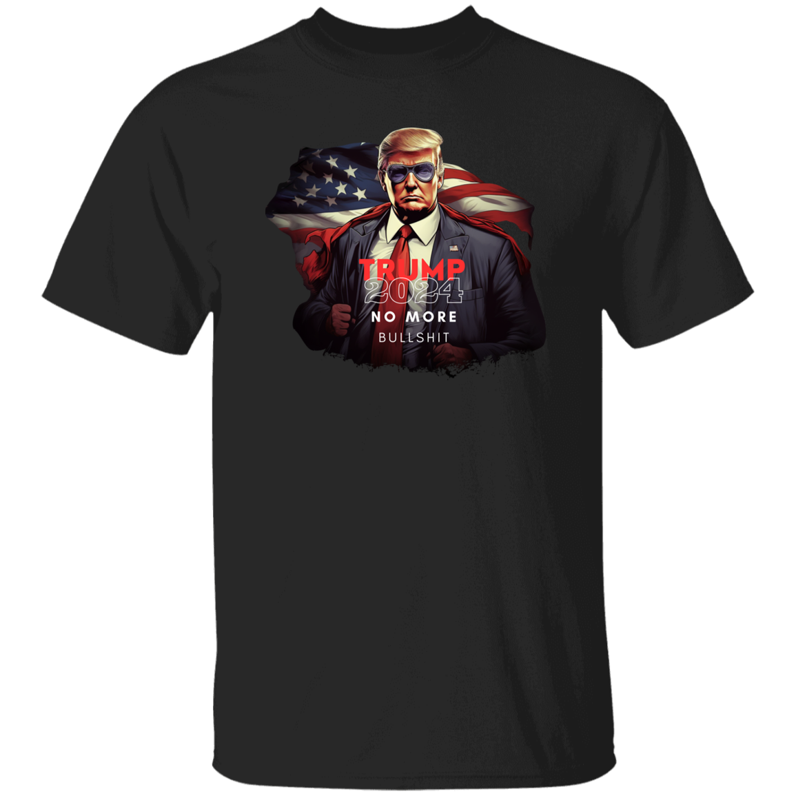 Donald Trump 2024 Support For President Dark Shirt N304 62546 HO82