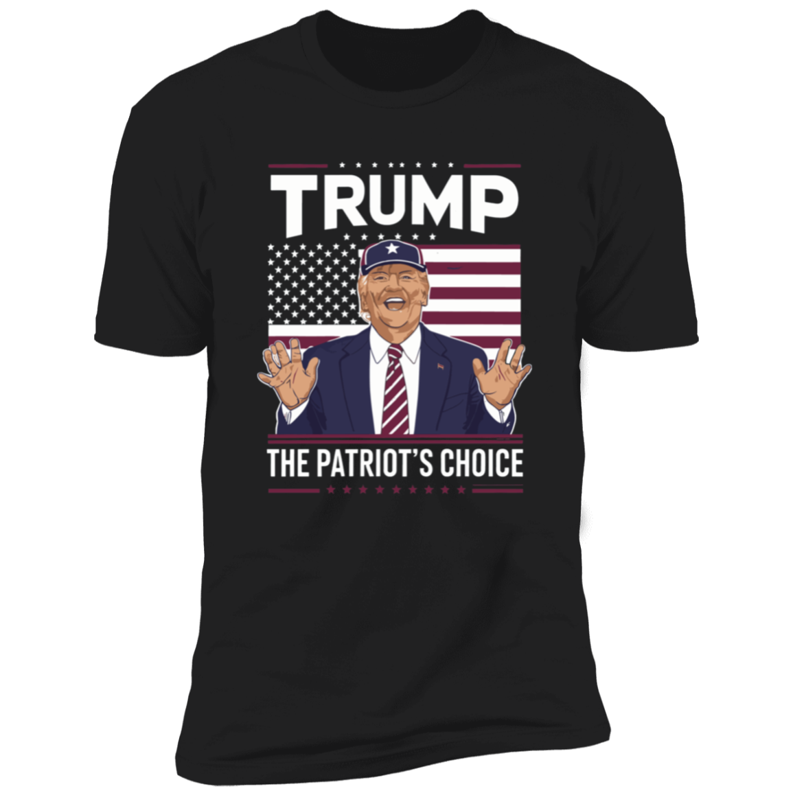 Trump The Patriot's Choice Dark Shirt HA75 62720