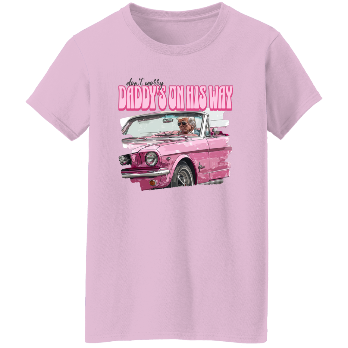 Don't Worry Daddy's On His Way Shirt DM01 62517