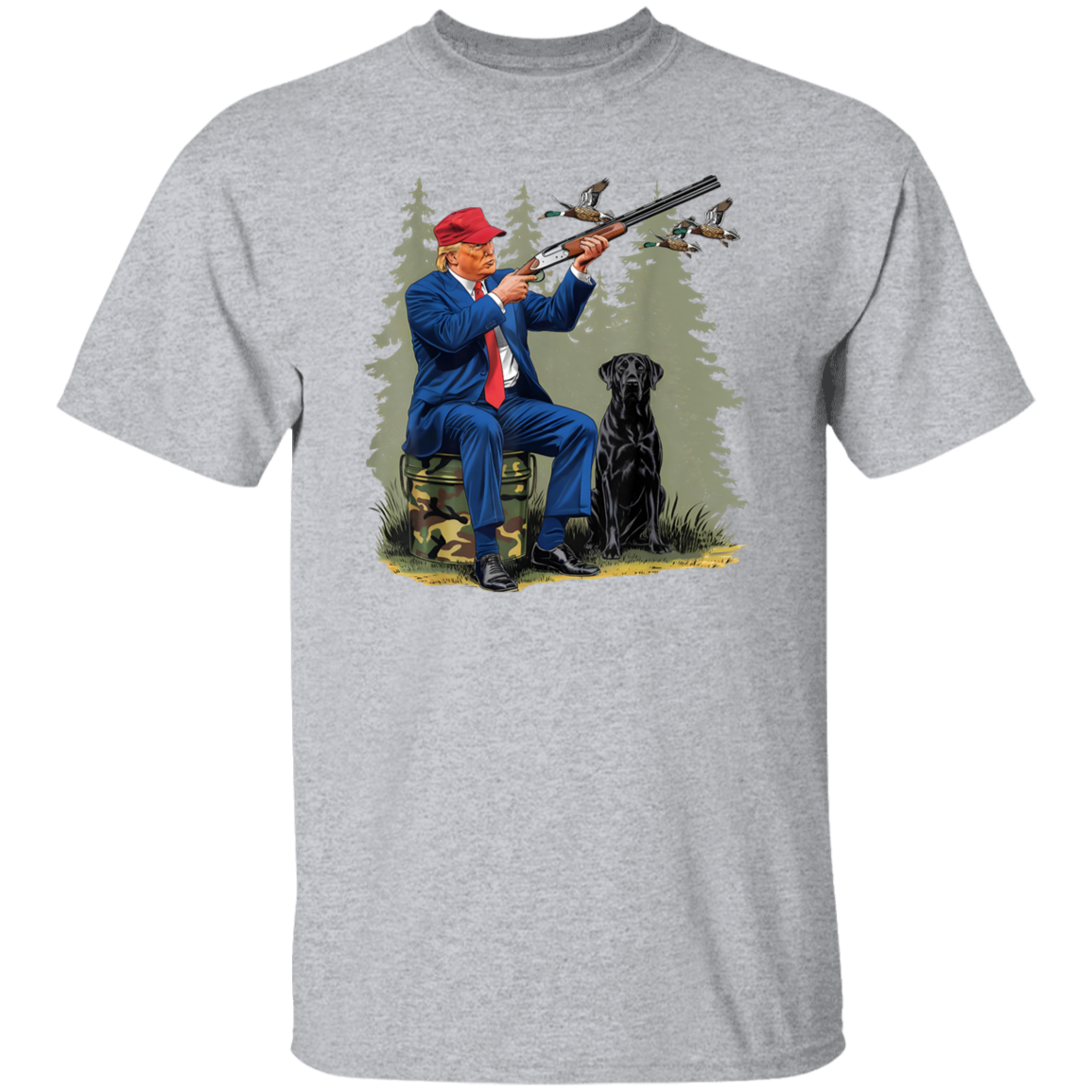 Trump Duck Hunting Bright Shirt HA75 63918