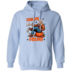 Chilling Like A Felon Trump Halloween Gift Bright Shirt HO82 63372