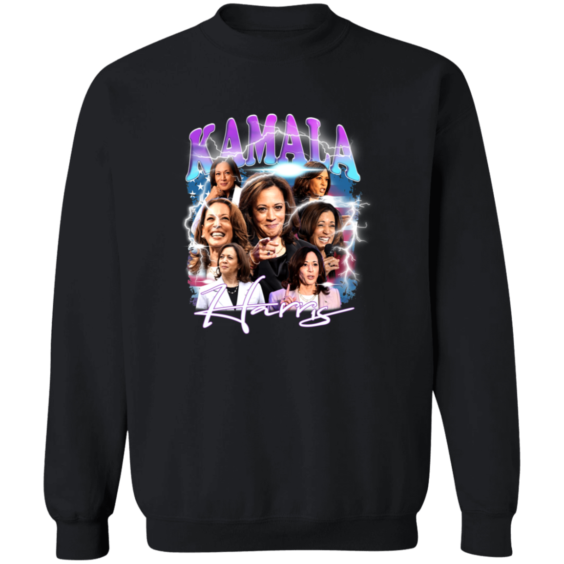 Kamala Harris Retro Style Dark Shirt TH10 N369 63483