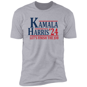 Kamala Harris Let's Finish The Job Bright Shirt TH10 63361