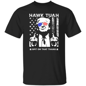 Hawk Tuah Spit On That Thang Trump Shirt TH10 62925