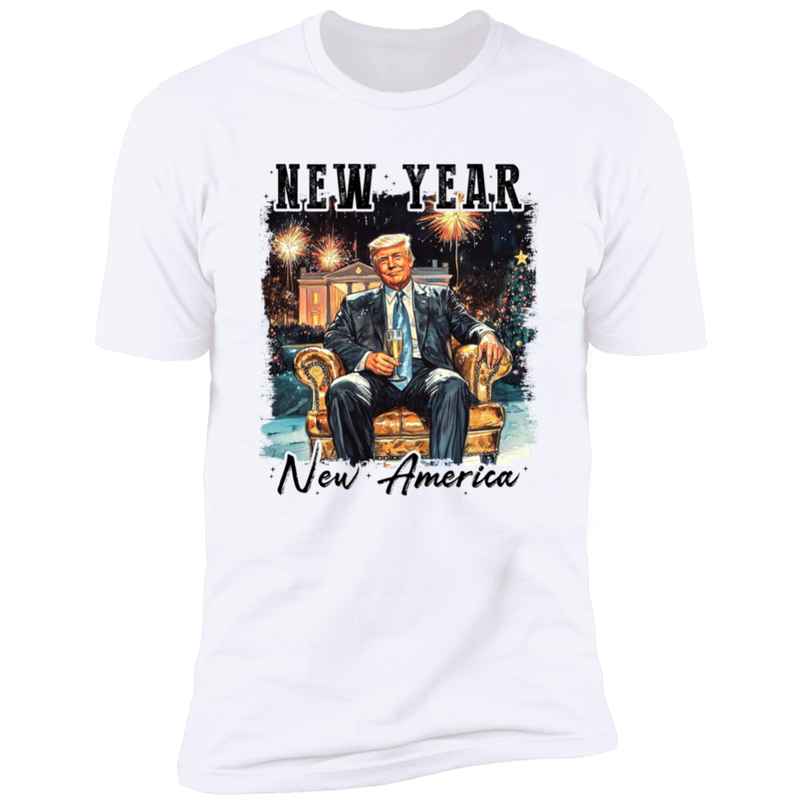 New Year New America President Donald Trump Shirt HA75 64280