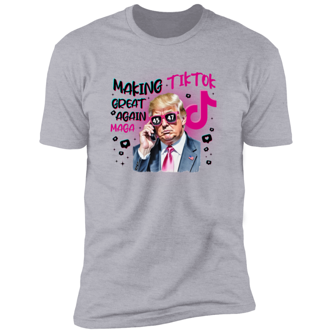 Trump Save Tiktok - Making TikTok Great Again Bright Shirt CH07 67296