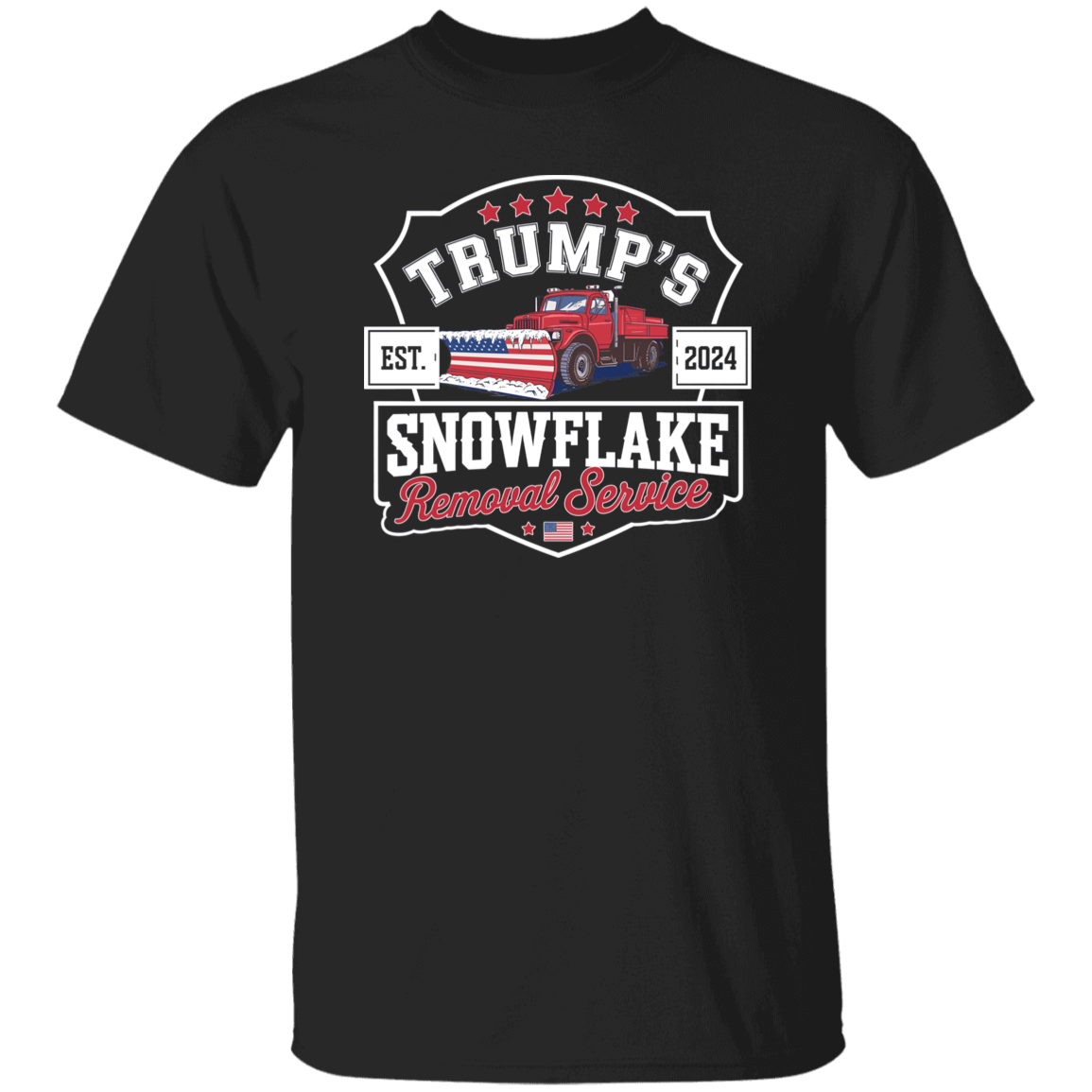 Trumps Snowflake 2024, Snowflake Removal Trump Dark Shirt HA75 67162