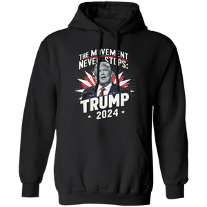 The Moment Never Stop Trump 2024 Dark Shirt HA75 62734