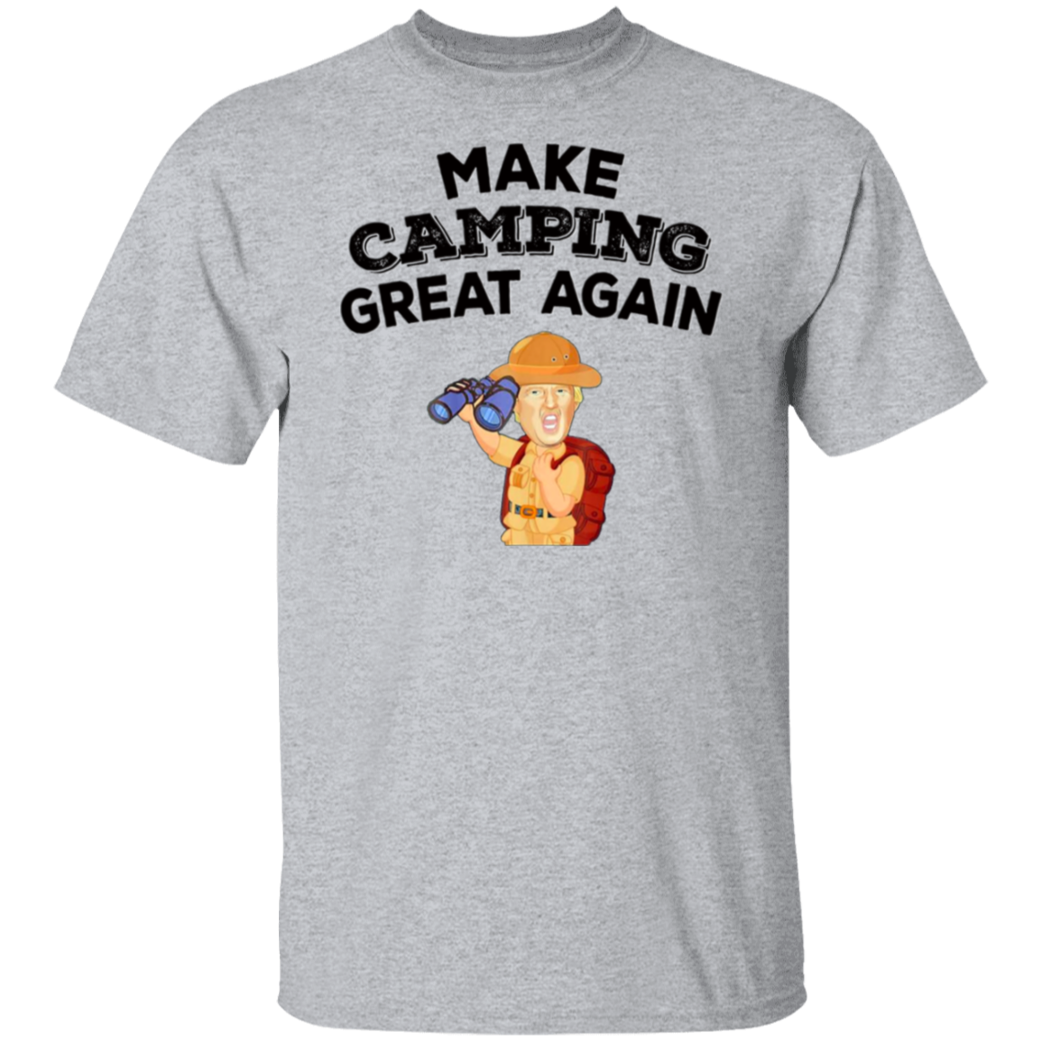 Make Camping Great Again Bright Shirt TH10 64147