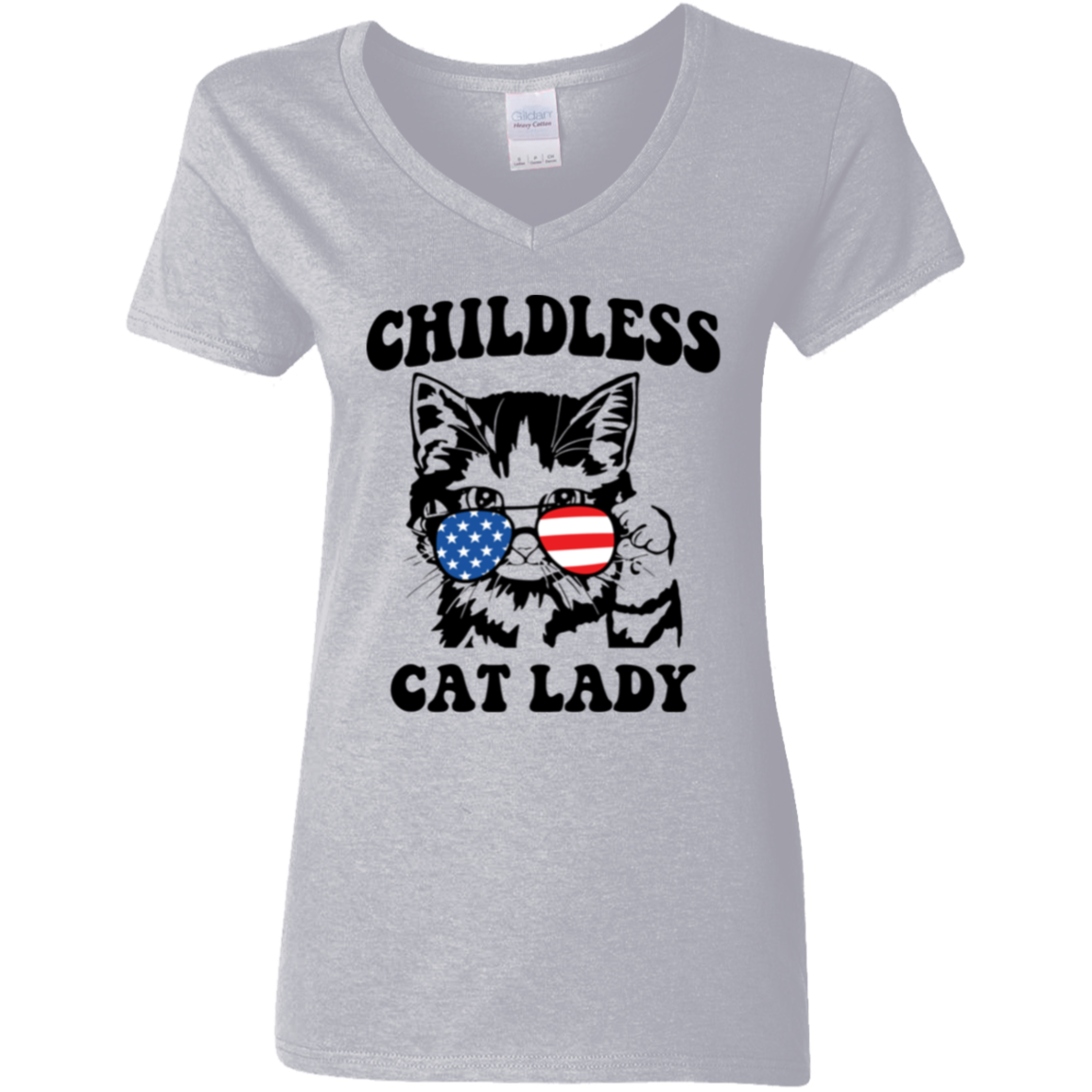 Childless Cat Lady Kamala Harris Bright Shirt HO82 65066