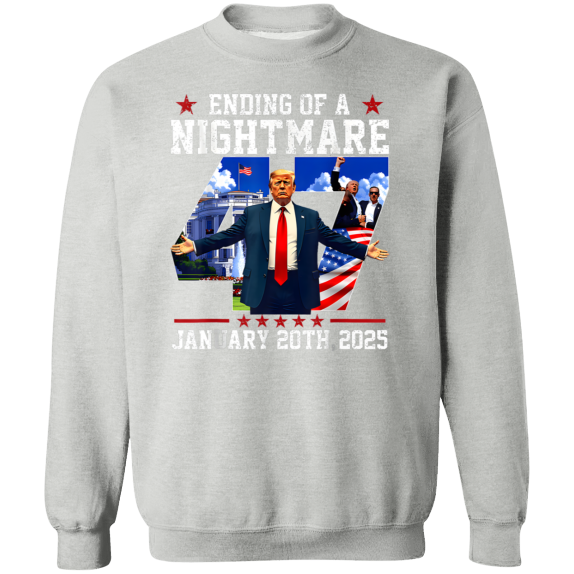 Ending Of A Nightmare Donald Trump Shirt TH10 64319