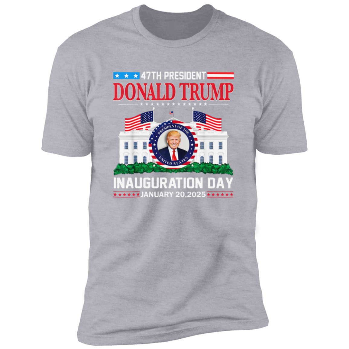 Donald Trump Inauguration Day 2025 47th USA President Dark Shirt HO82 65666
