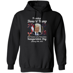 47th President Donald Trump Inauguration Day Dark Shirt HO82 65620