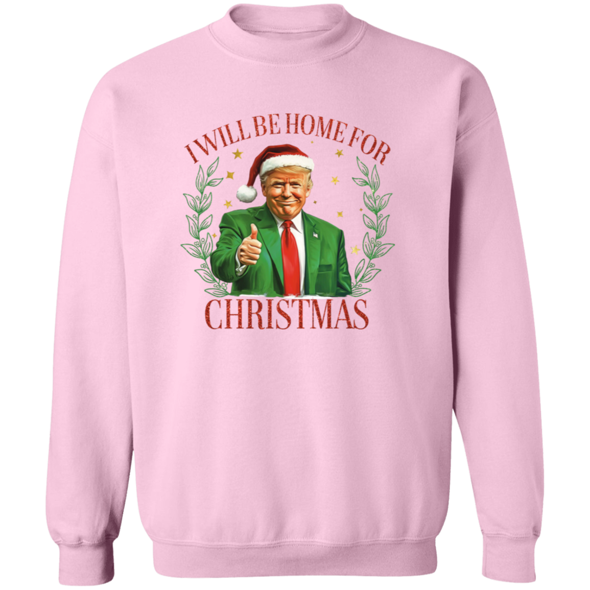 Trump Christmas Shirt - I'll Be Home for Christmas Shirt HA75 63702