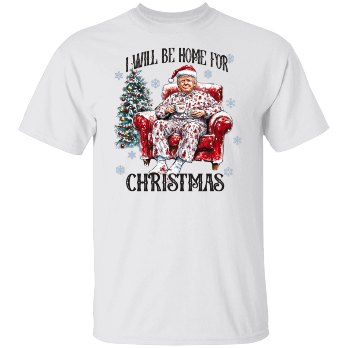 I’ll Be Home for Christmas Trump Shirt – Perfect Festive Gift HO82 63705