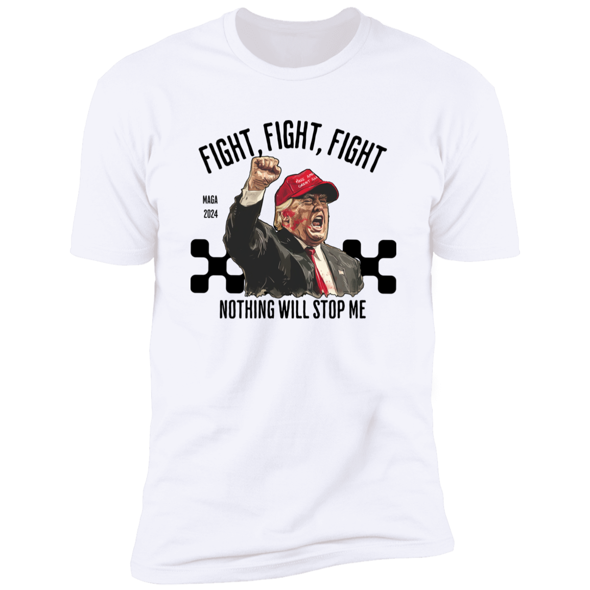 Fi**t Fi**t Fi**t Nothing Will Stop Me Donald Trump Shirt TH10 63039