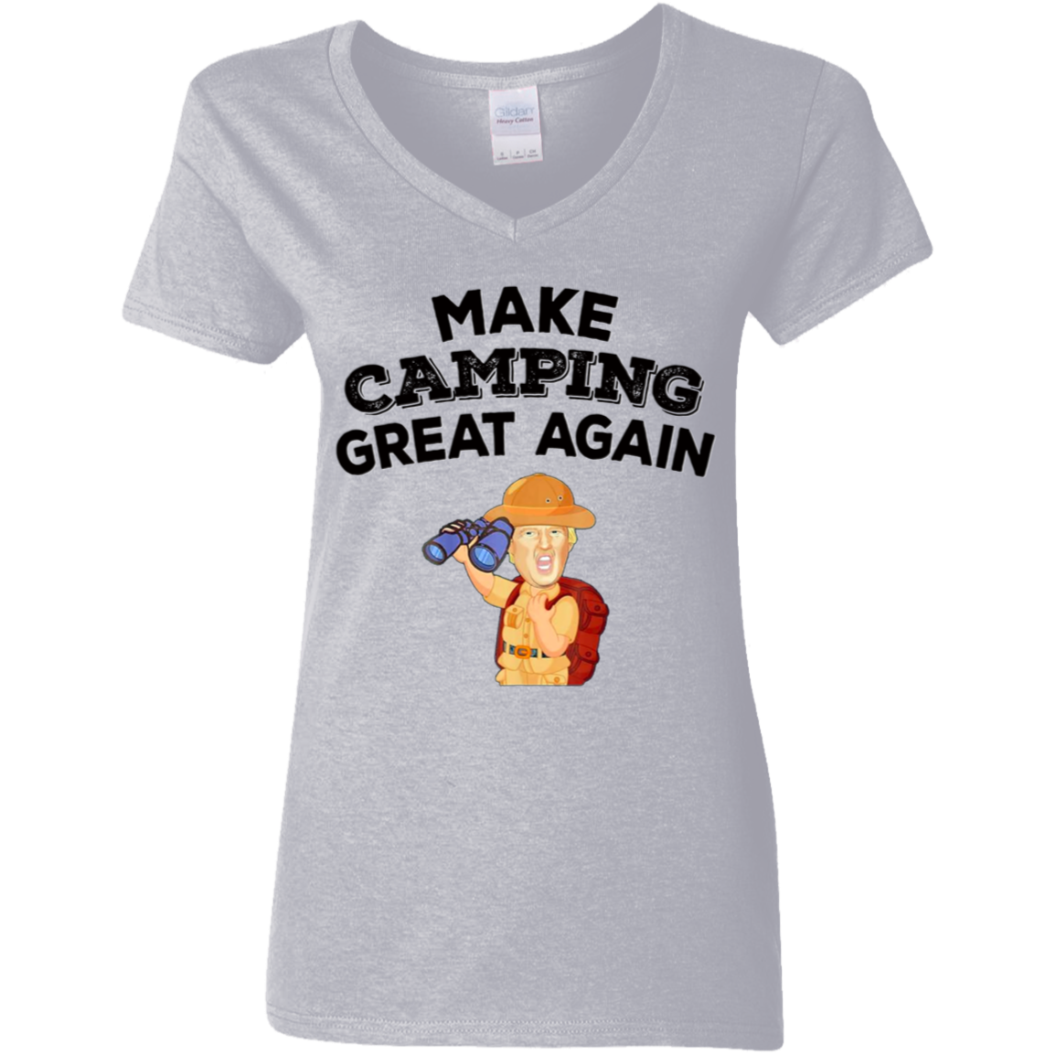 Make Camping Great Again Bright Shirt TH10 64147