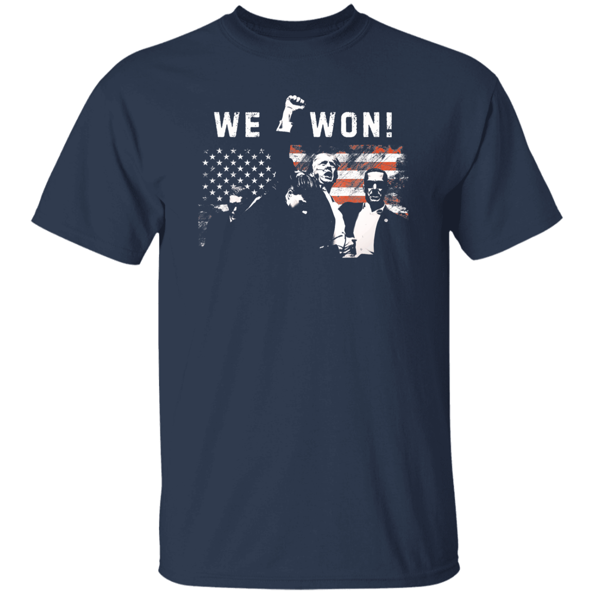 Trump We Won Inauguration 47 US President 2025 Election Dark Shirt HO82 65224