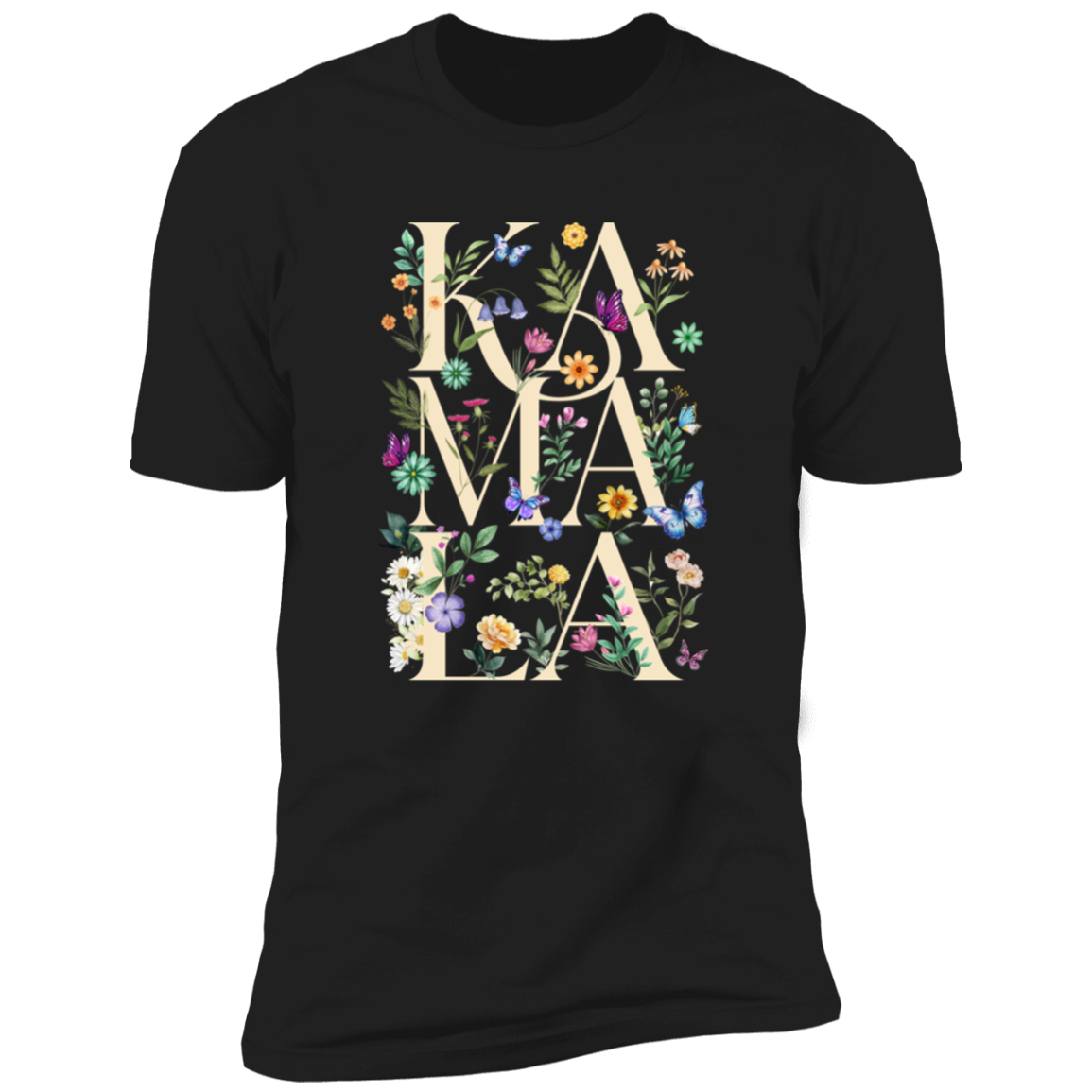 Kamala Harris Voting 2024 Presidential Election Botanical Dark Shirt HO82 65112