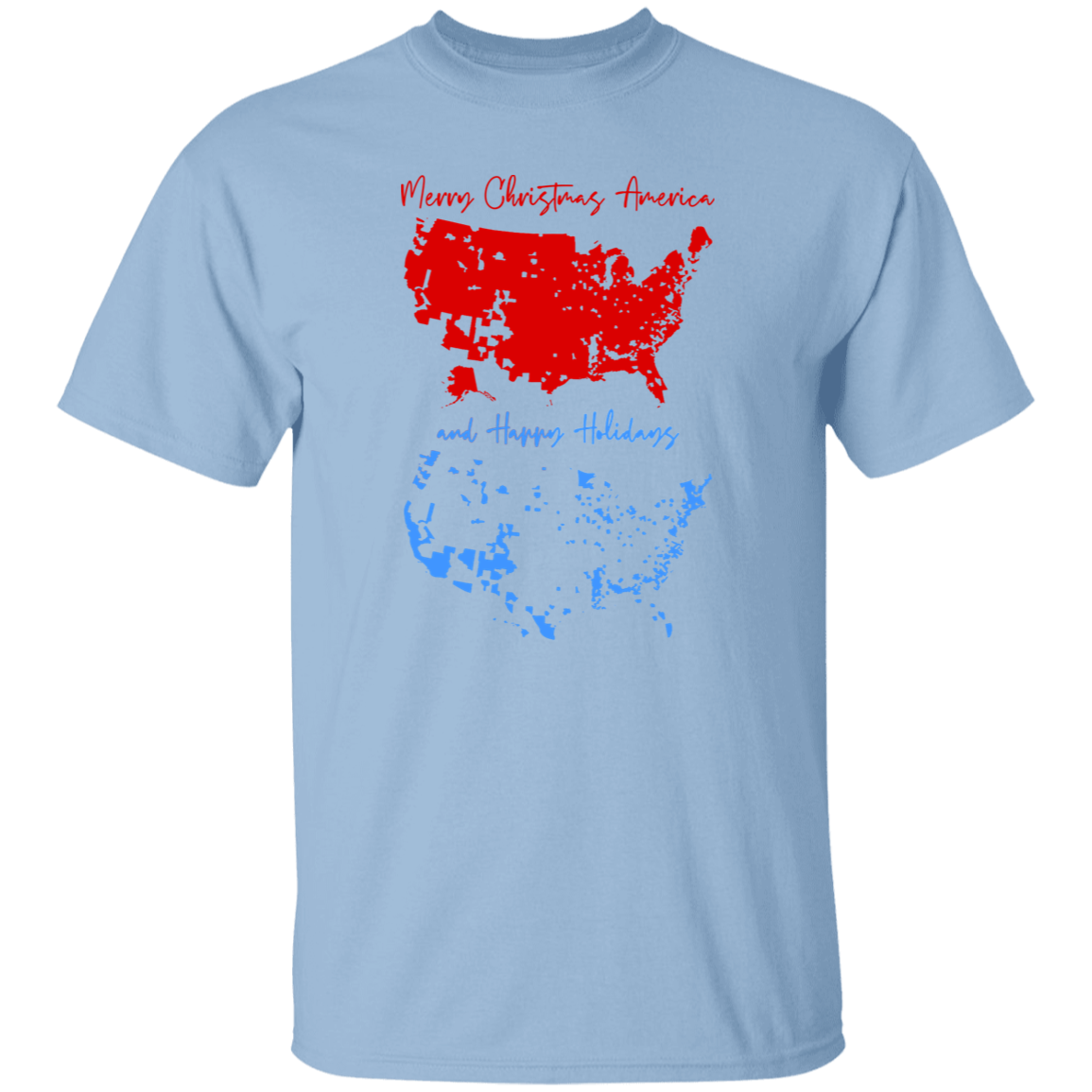 Merry Christmas To America, And Happy Holidays Bright Shirt HA75 63986