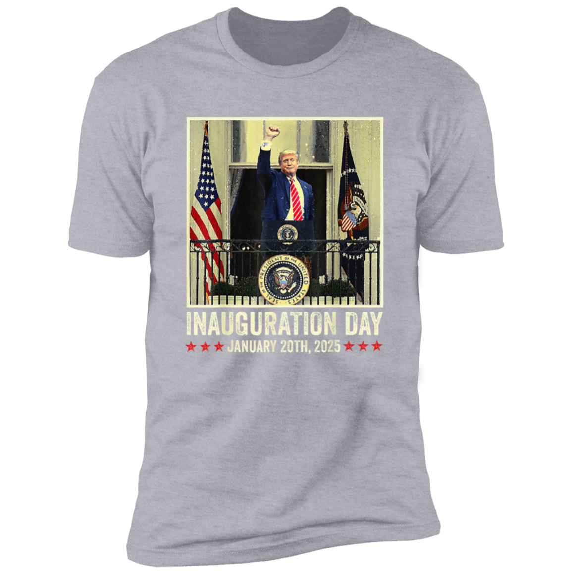 President Donald Trump Inauguration Day 2025 Memorabilia  Dark Shirt HO82 65642